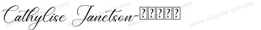 Cathylise Janetson字体转换